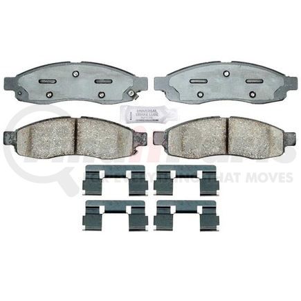 ATD1015C by RAYBESTOS - Brake Parts Inc Raybestos AT Overstock Ceramic Disc Brake Pad Set