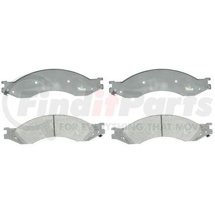 Raybestos ATD1010M Disc Brake Pad Set Brake Parts Inc Raybestos AT Overstock Metallic Disc Brake Pad Set