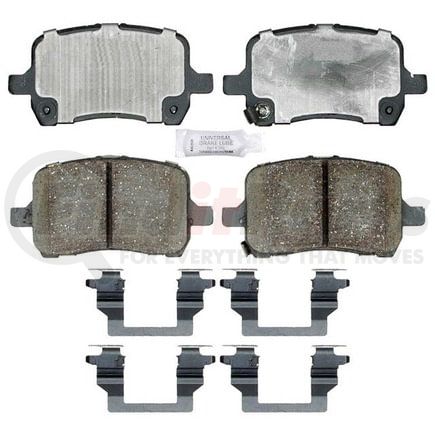 Raybestos ATD1028C Disc Brake Pad Set Brake Parts Inc Raybestos AT Overstock Ceramic Disc Brake Pad Set