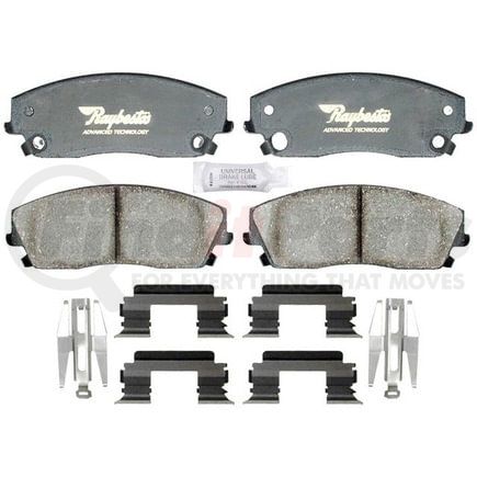 ATD1056C by RAYBESTOS - Brake Parts Inc Raybestos AT Overstock Ceramic Disc Brake Pad Set
