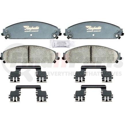 ATD1058C by RAYBESTOS - Brake Parts Inc Raybestos AT Overstock Ceramic Disc Brake Pad Set