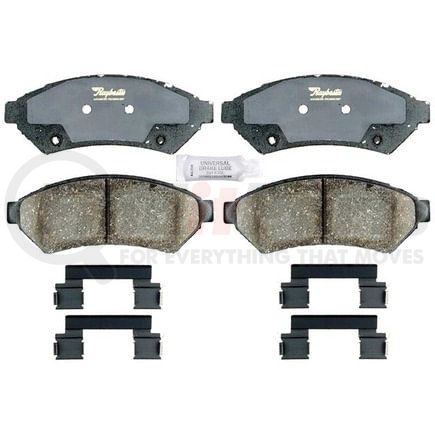 ATD1075C by RAYBESTOS - Brake Parts Inc Raybestos AT Overstock Ceramic Disc Brake Pad Set