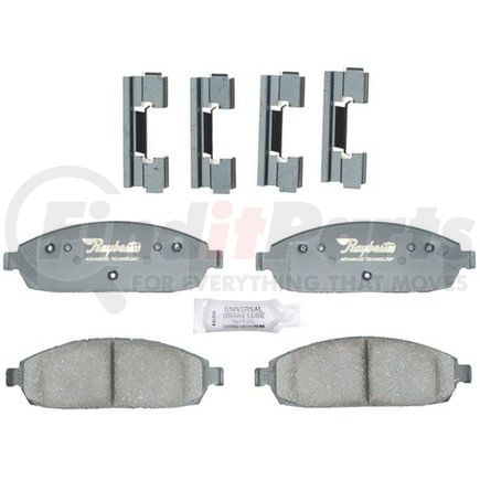 ATD1080C by RAYBESTOS - Brake Parts Inc Raybestos AT Overstock Ceramic Disc Brake Pad Set