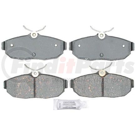 ATD1082C by RAYBESTOS - Brake Parts Inc Raybestos AT Overstock Ceramic Disc Brake Pad Set