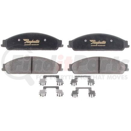 ATD1070C by RAYBESTOS - Brake Parts Inc Raybestos AT Overstock Ceramic Disc Brake Pad Set