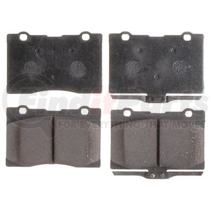 ATD1091C by RAYBESTOS - Brake Parts Inc Raybestos AT Overstock Ceramic Disc Brake Pad Set