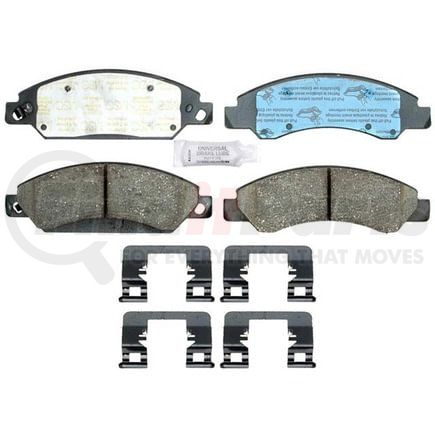 ATD1092C by RAYBESTOS - Brake Parts Inc Raybestos AT Overstock Ceramic Disc Brake Pad Set