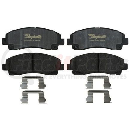 ATD1102C by RAYBESTOS - Brake Parts Inc Raybestos AT Overstock Ceramic Disc Brake Pad Set