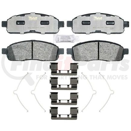ATD1083M by RAYBESTOS - Brake Parts Inc Raybestos AT Overstock Metallic Disc Brake Pad Set