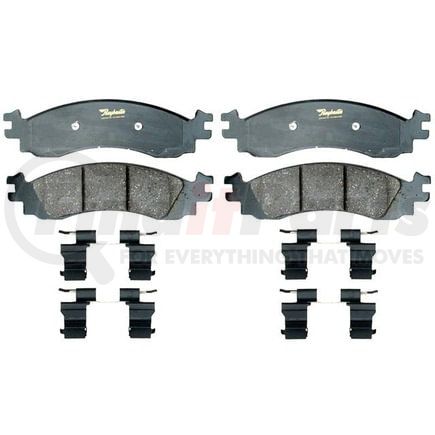 ATD1158C by RAYBESTOS - Brake Parts Inc Raybestos AT Overstock Ceramic Disc Brake Pad Set