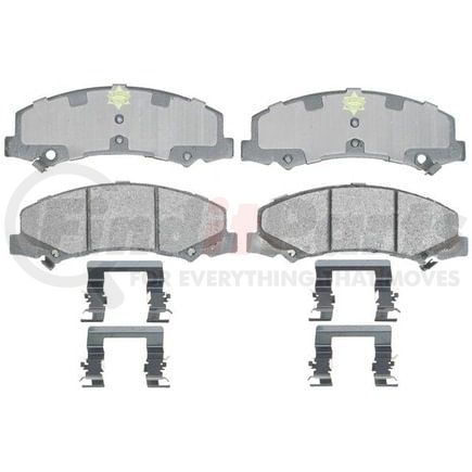 ATD1159P by RAYBESTOS - Brake Parts Inc Raybestos Police Overstock Metallic Disc Brake Pad Set