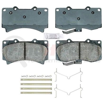 Raybestos ATD1119C Disc Brake Pad Set Brake Parts Inc Raybestos AT Overstock Ceramic Disc Brake Pad Set