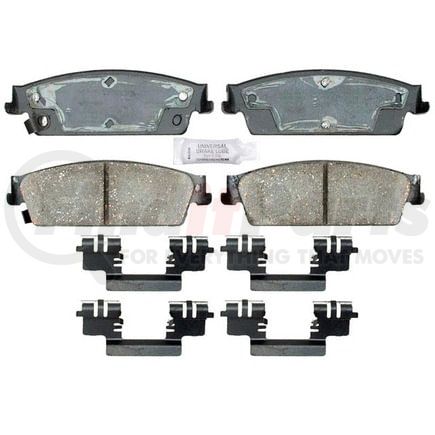 ATD1194C by RAYBESTOS - Brake Parts Inc Raybestos AT Overstock Ceramic Disc Brake Pad Set