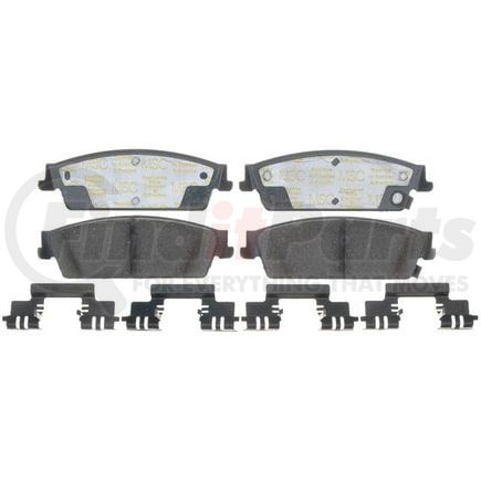 Raybestos ATD1194P Disc Brake Pad Set Brake Parts Inc Raybestos Police Overstock Metallic Disc Brake Pad Set