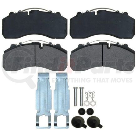 ATD1203HD by RAYBESTOS - Brake Parts Inc Raybestos AT Overstock Metallic Disc Brake Pad Set