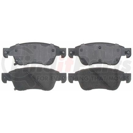 Raybestos ATD1287C Disc Brake Pad Set Brake Parts Inc Raybestos AT Overstock Ceramic Disc Brake Pad Set