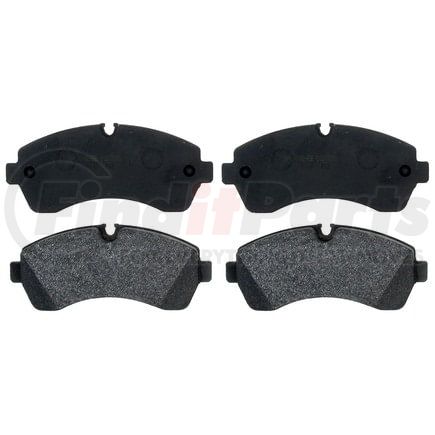 ATD1268M by RAYBESTOS - Brake Parts Inc Raybestos AT Overstock Metallic Disc Brake Pad Set