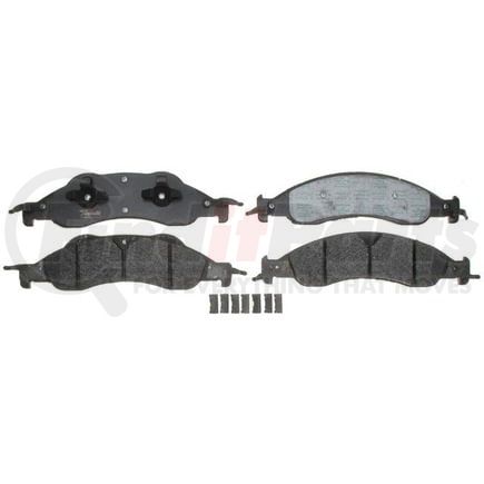 ATD1278M by RAYBESTOS - Brake Parts Inc Raybestos AT Overstock Metallic Disc Brake Pad Set