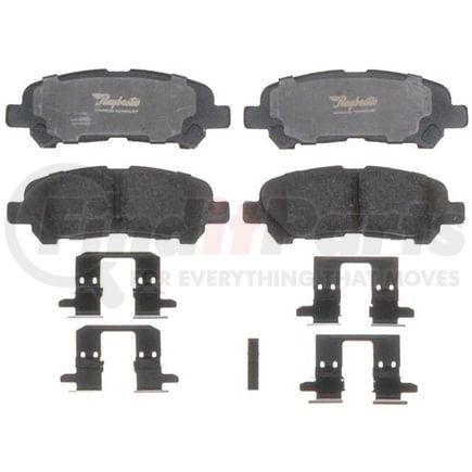 Raybestos ATD1325C Disc Brake Pad Set Brake Parts Inc Raybestos AT Overstock Ceramic Disc Brake Pad Set
