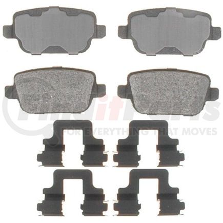 ATD1314M by RAYBESTOS - Brake Parts Inc Raybestos AT Overstock Metallic Disc Brake Pad Set