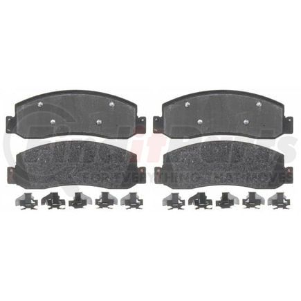 ATD1333M by RAYBESTOS - Brake Parts Inc Raybestos AT Overstock Metallic Disc Brake Pad Set