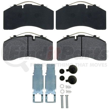 ATD1369HD by RAYBESTOS - Brake Parts Inc Raybestos AT Overstock Metallic Disc Brake Pad Set