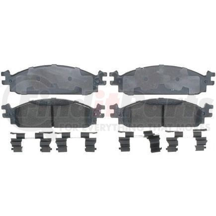 ATD1376C by RAYBESTOS - Brake Parts Inc Raybestos AT Overstock Ceramic Disc Brake Pad Set