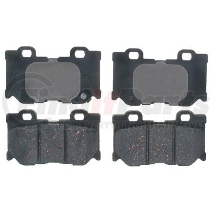 ATD1347C by RAYBESTOS - Brake Parts Inc Raybestos AT Overstock Ceramic Disc Brake Pad Set