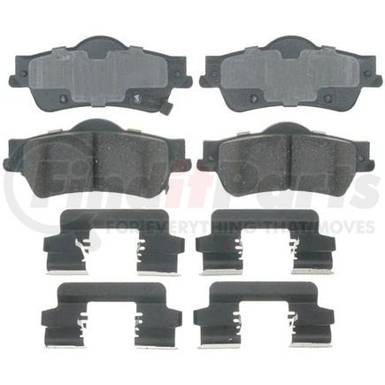 ATD1352C by RAYBESTOS - Brake Parts Inc Raybestos AT Overstock Ceramic Disc Brake Pad Set