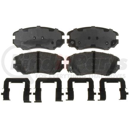 ATD1421C by RAYBESTOS - Brake Parts Inc Raybestos AT Overstock Ceramic Disc Brake Pad Set