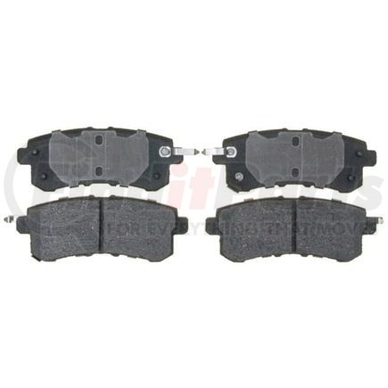 ATD1510C by RAYBESTOS - Brake Parts Inc Raybestos AT Overstock Ceramic Disc Brake Pad Set