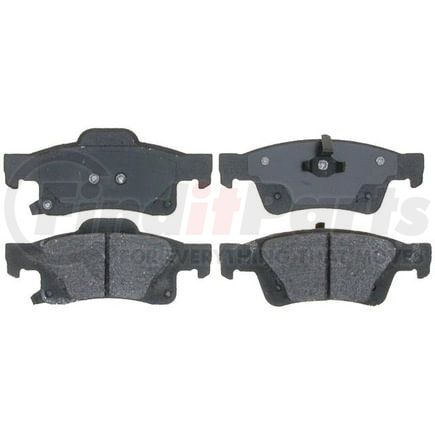 ATD1498C by RAYBESTOS - Brake Parts Inc Raybestos AT Overstock Ceramic Disc Brake Pad Set