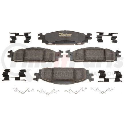 ATD1508C by RAYBESTOS - Brake Parts Inc Raybestos AT Overstock Ceramic Disc Brake Pad Set