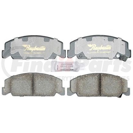 ATD273C by RAYBESTOS - Brake Parts Inc Raybestos AT Overstock Ceramic Disc Brake Pad Set