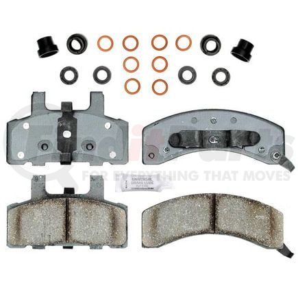 Raybestos ATD369C Disc Brake Pad Set Brake Parts Inc Raybestos AT Overstock Ceramic Disc Brake Pad Set