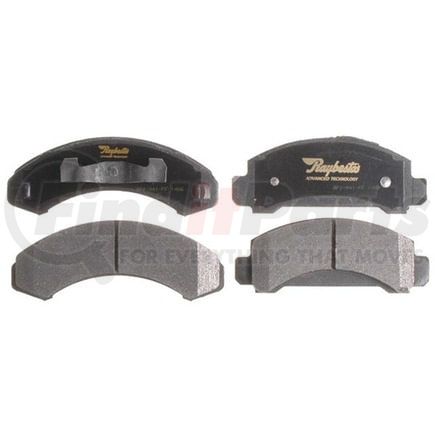 ATD249M by RAYBESTOS - Brake Parts Inc Raybestos AT Overstock Metallic Disc Brake Pad Set
