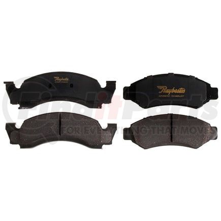 ATD375C by RAYBESTOS - Brake Parts Inc Raybestos AT Overstock Ceramic Disc Brake Pad Set