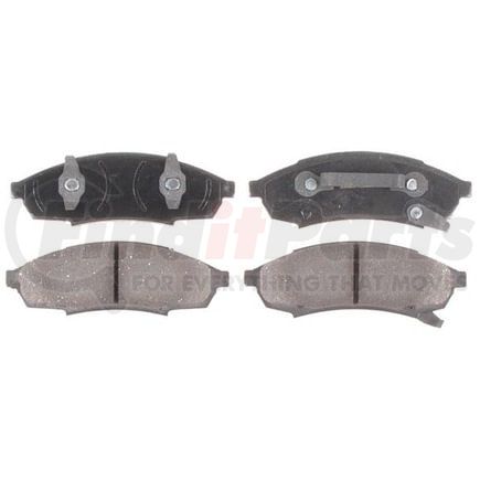 Raybestos ATD376C Disc Brake Pad Set Brake Parts Inc Raybestos AT Overstock Ceramic Disc Brake Pad Set