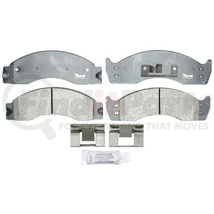 ATD411M by RAYBESTOS - Brake Parts Inc Raybestos AT Overstock Metallic Disc Brake Pad Set