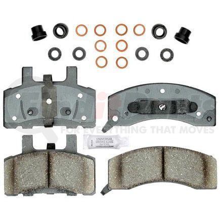 ATD370C by RAYBESTOS - Brake Parts Inc Raybestos AT Overstock Ceramic Disc Brake Pad Set