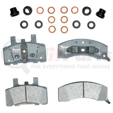 ATD370M by RAYBESTOS - Brake Parts Inc Raybestos AT Overstock Metallic Disc Brake Pad Set