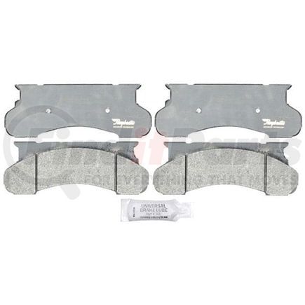 Raybestos ATD450M Disc Brake Pad Set Brake Parts Inc Raybestos AT Overstock Metallic Disc Brake Pad Set