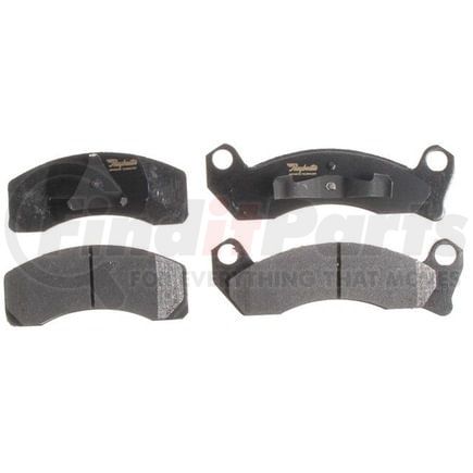 Raybestos ATD431M Disc Brake Pad Set Brake Parts Inc Raybestos AT Overstock Metallic Disc Brake Pad Set