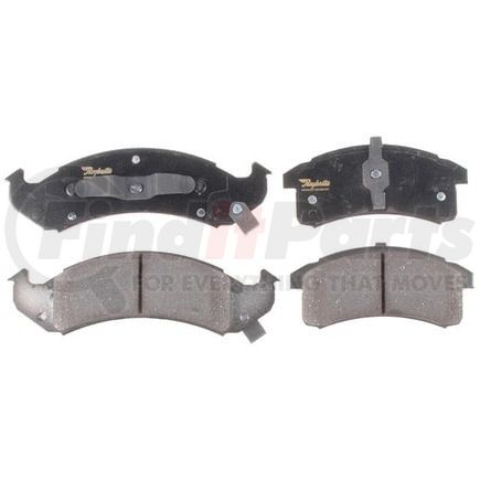 ATD505C by RAYBESTOS - Brake Parts Inc Raybestos AT Overstock Ceramic Disc Brake Pad Set