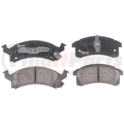ATD506C by RAYBESTOS - Brake Parts Inc Raybestos AT Overstock Ceramic Disc Brake Pad Set
