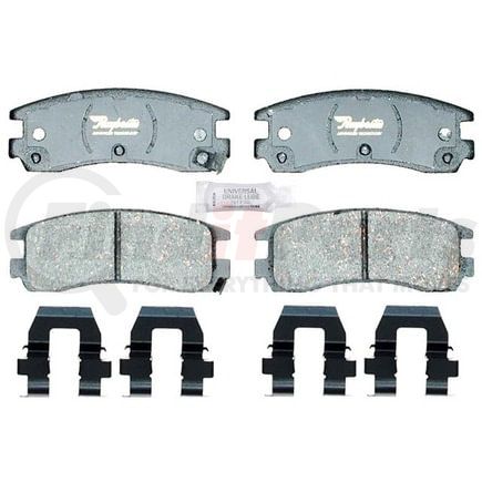 Raybestos ATD508C Disc Brake Pad Set Brake Parts Inc Raybestos AT Overstock Ceramic Disc Brake Pad Set