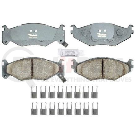 ATD522C by RAYBESTOS - Brake Parts Inc Raybestos AT Overstock Ceramic Disc Brake Pad Set