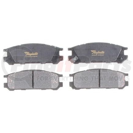 Raybestos ATD471C Disc Brake Pad Set Brake Parts Inc Raybestos AT Overstock Ceramic Disc Brake Pad Set
