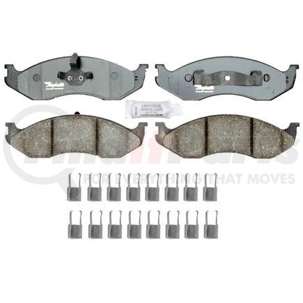 ATD477C by RAYBESTOS - Brake Parts Inc Raybestos AT Overstock Ceramic Disc Brake Pad Set
