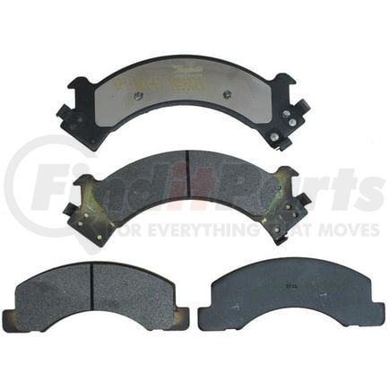 Raybestos ATD546M Disc Brake Pad Set Brake Parts Inc Raybestos AT Overstock Metallic Disc Brake Pad Set